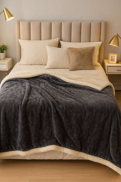 Luxurious Wool Throw Blanket