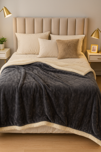 Luxurious Wool Throw Blanket