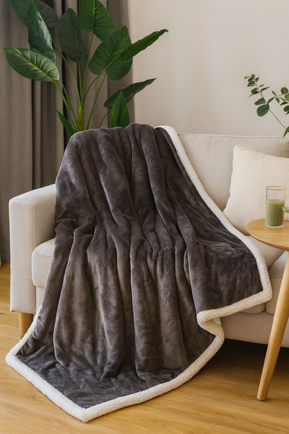 Luxurious Wool Throw Blanket