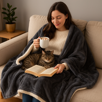 Luxurious Wool Throw Blanket